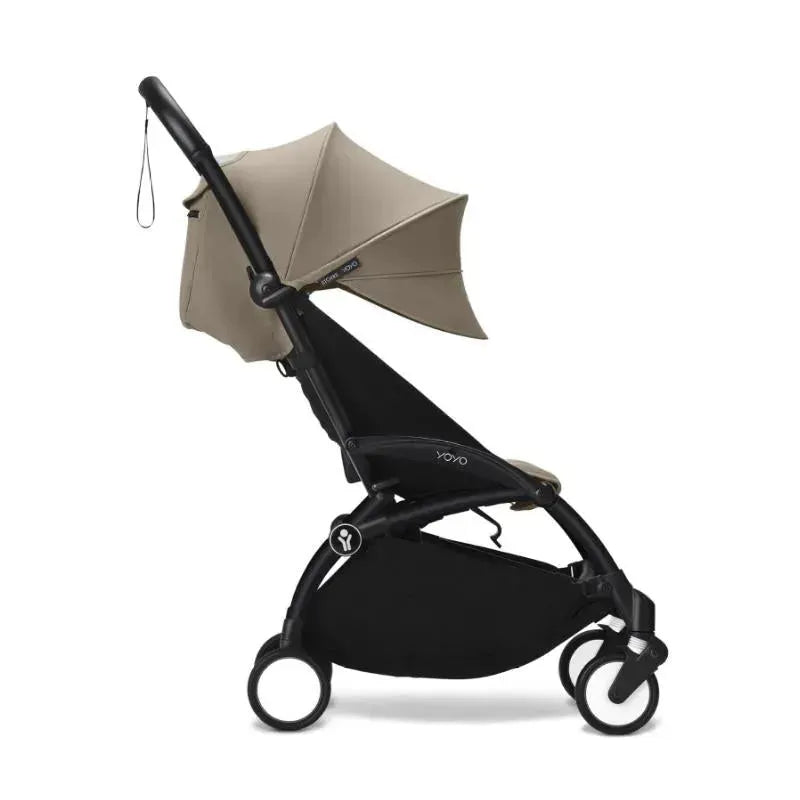 Stokke - Yoyo³ Stroller Black Bundle 6+ | Taupe Image 3