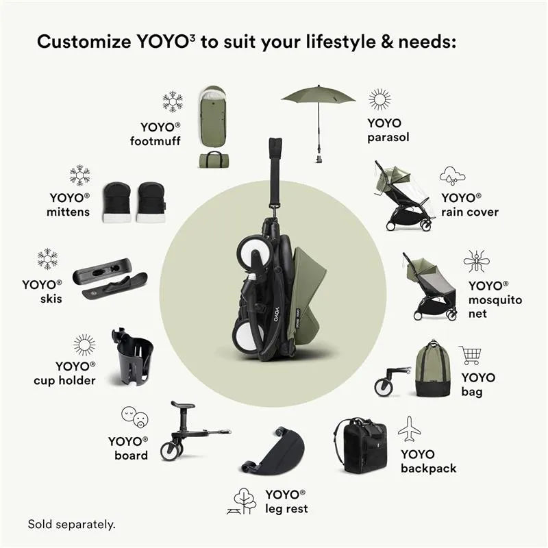 Stokke - Yoyo® 6+ Mosquito Net, Black Image 5