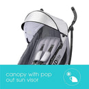 Summer Infant - 3Dlite Convenience Stroller, Grey Image 4