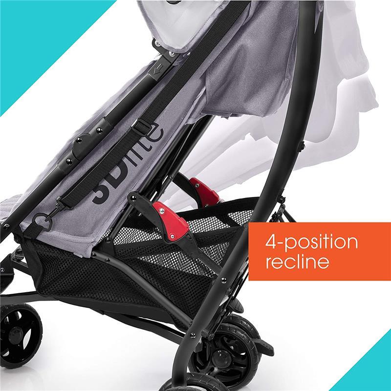 Summer Infant - 3Dlite Convenience Stroller, Grey Image 5