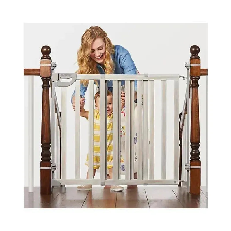 Summer Infant - Metal Bannister Safety Stair Baby Gate Image 2