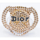 Swarovski Dior Gold Baby Pacifier Image 2