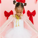 Sweet Wink - Blush Shimmer Star Cape Image 3