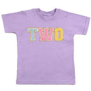 Sweet Wink - Kids Second Birthday Patch Short Sleeve T-Shirt Image 1