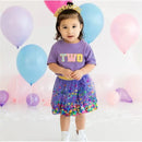 Sweet Wink - Kids Second Birthday Patch Short Sleeve T-Shirt Image 3