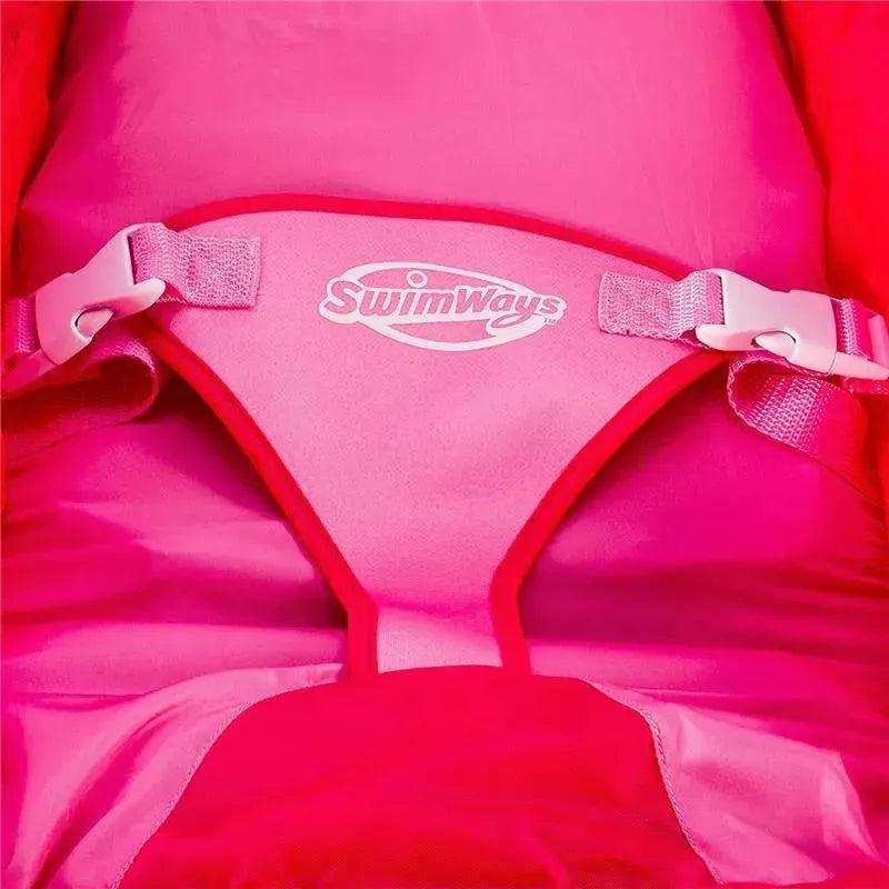 SwimWays Infant Baby Spring Float | Baby Girl Float - Pink Flower Image 5
