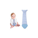 Tasty Tie -Teething Bib Tie, Seersucker Image 1