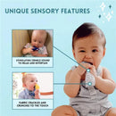 Tasty Tie - Teething Bib Tie, USA Flag Image 3