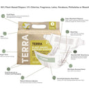 Terra - 20Ct 85% Plant-Based Diapers, Size 3 Image 6