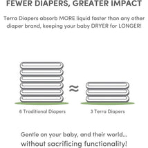 Terra - 22Ct 85% Plant-Based Diapers, Size 2 Image 2