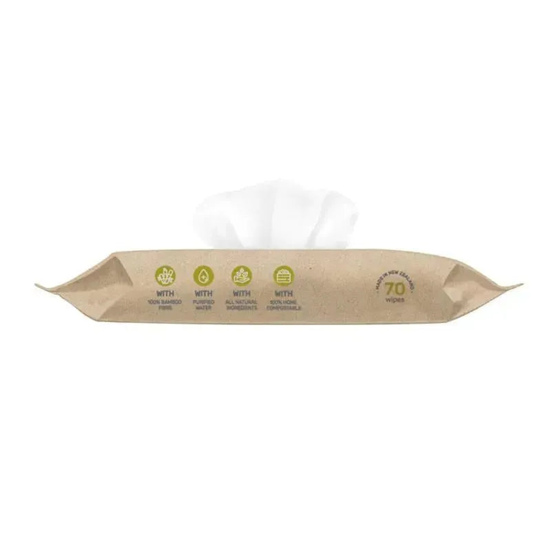 Terra - 70Ct Bamboo Water Wipes Kiwifruit Extract Image 5