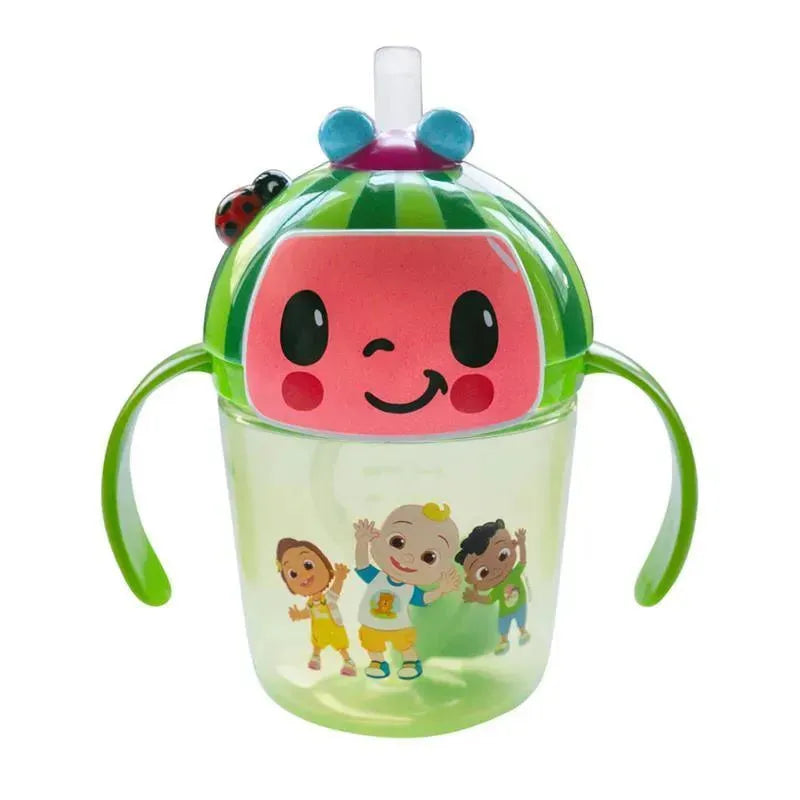 The First Years - Cocomelon Weighted Straw Trainer Cup, 7 Oz Image 5