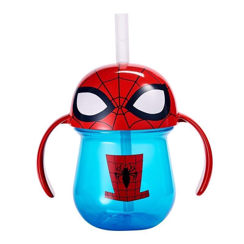 The First Years Marvel Spider Man Straw Cup with Handles Image 1