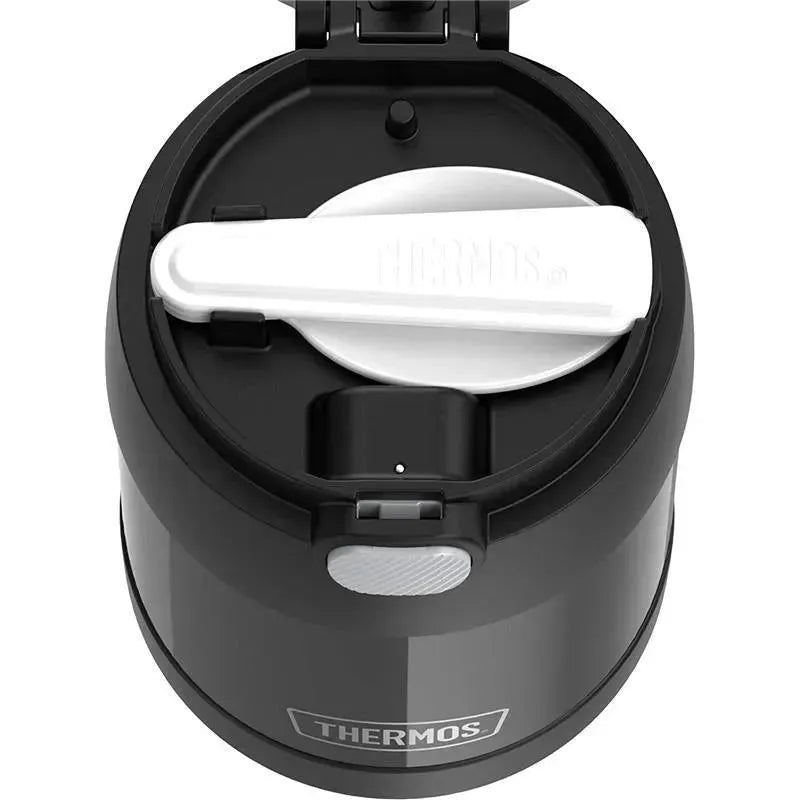 Thermos - 10 Oz. Food Jar Stainless Steel Funtainer, Matte Black Image 4