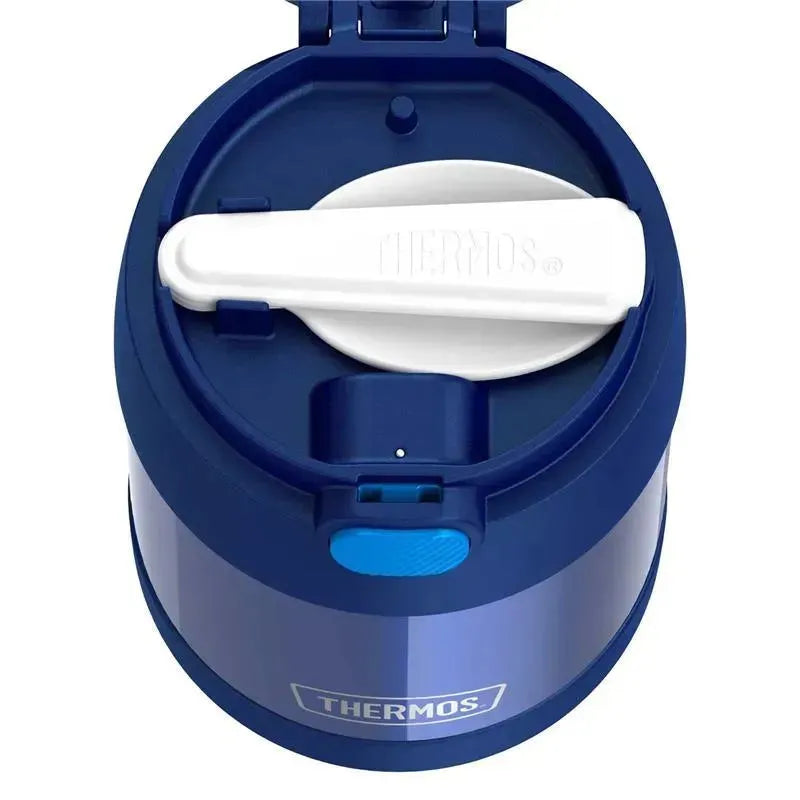 Thermos - 10 Oz. Stainless Steel Funtainer® Food Jar, Navy Image 3