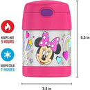 THERMOS - 10Oz Stainless Steel Insulated Food Jar with Spoon, Preschool Minnie Image 5