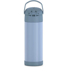 Thermos Funtainer Bottle 16 Oz, Denim Blue Image 2