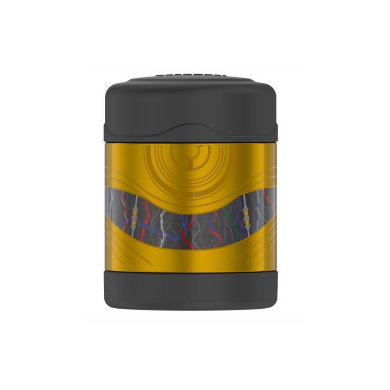 Thermos - Stainless Steel Food Jar Star Wars Classic, Gold/Black, 10 oz Image 2