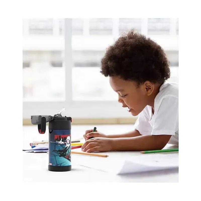 Thermos - Funtrainer 12Oz Licensed Stainless Steel Bottle, Spider-Man Image 3