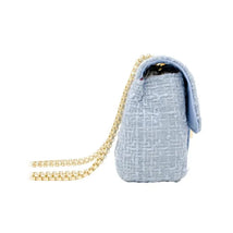 Tiny Treats - Classic Large Tweed Handbag, Cream Image 2