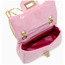 Tiny Treats - Classic Quilted Sparkle Mini Purse, Baby Purple Image 3