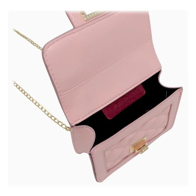 Tiny Treats - Tiny Classic Quilted Mini Purse, Black Image 2