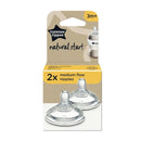 Tommee Tippee - 2Pk Closer to Nature Baby Bottle Nipples Medium Flow, 3M+ Image 6