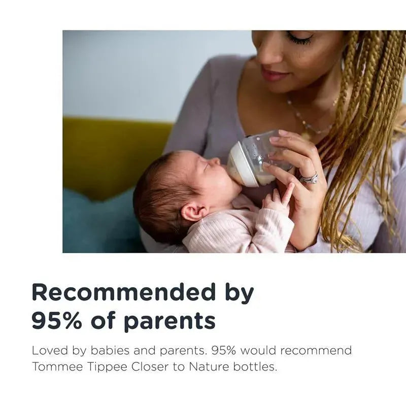 Tommee Tippee - 2Pk Closer To Nature 9Oz, Deco Bottle Boy Image 6
