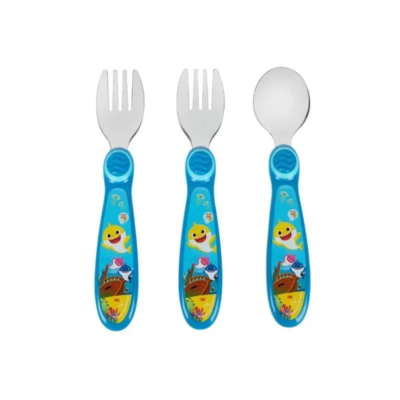 Tomy - 3Pk Baby Shark Flatware  Image 1