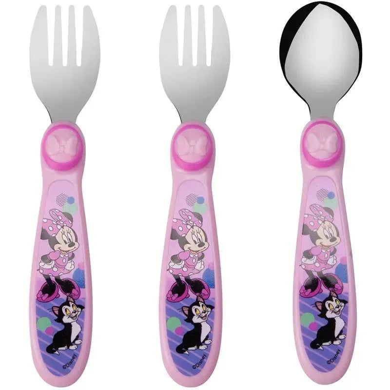 Tomy - 3Pk Disney Minnie Flatware  Image 1