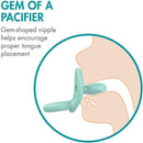 Tomy - 4Pk Boon Pacifier Blue Jewl Stage 2, 3M Image 4