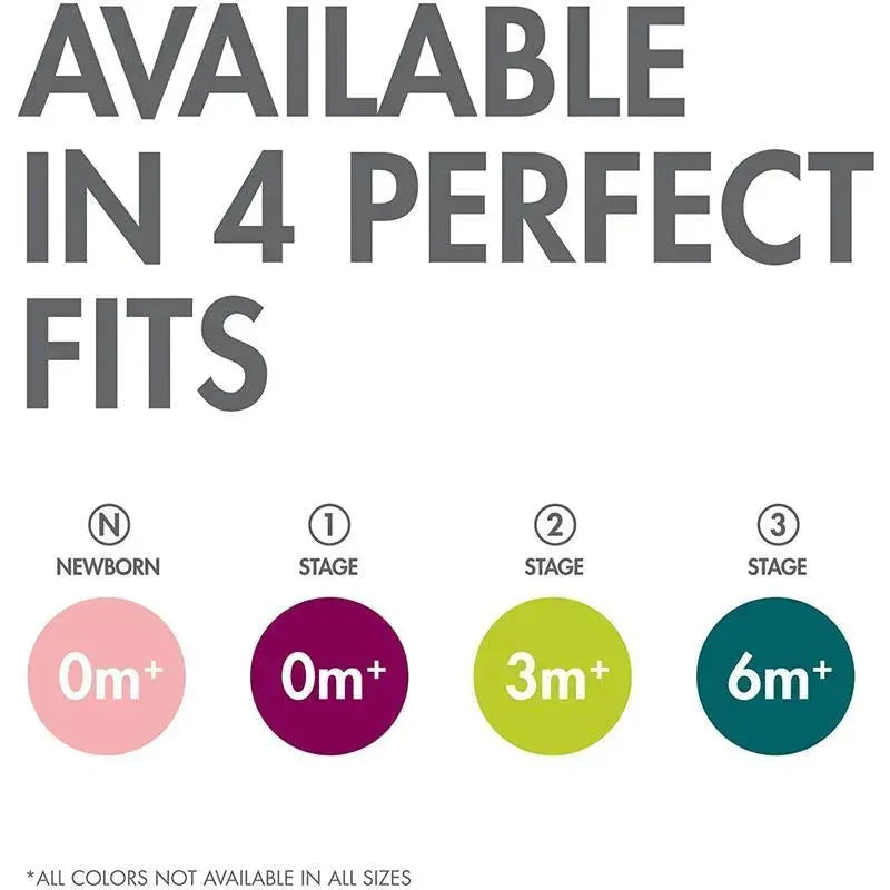 Tomy - Boon Jewl 4 Pk Stage 2 Pacifier Pink, 3M Image 3