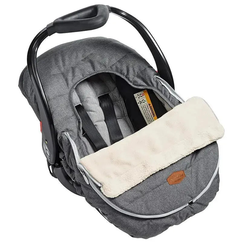 Tomy - Infant Car Seat Cover, Heather Grey Image 2