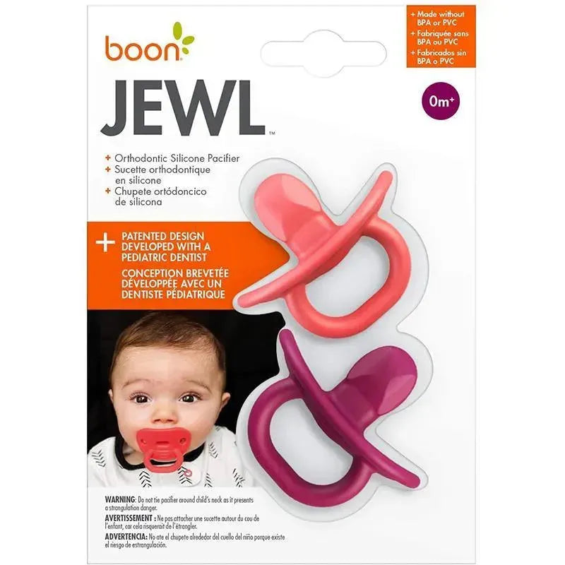 Tomy - Jewl Stage 1 Pacifier Pink Image 3