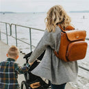 Tomy - JJ Cole Brookmont Backpack Baby Diaper Bag, Cognac Image 5