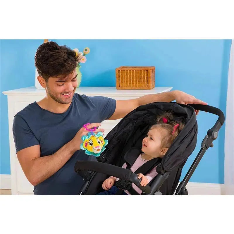 Tomy Lamaze Clip-On Baby Rattle, Nala Image 3