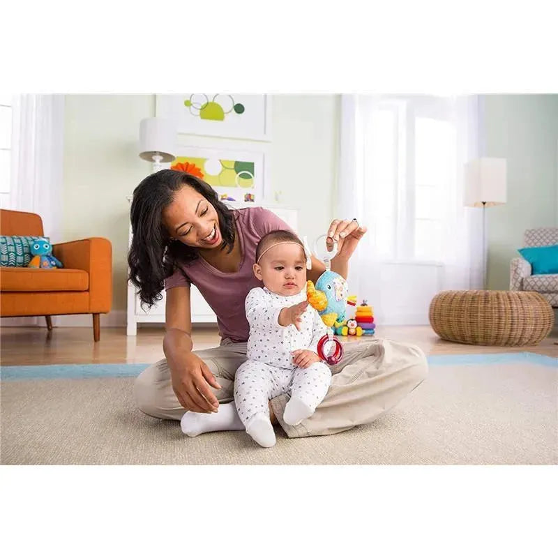 Tomy Lamaze Clip On Car Seat Toy, Elephant Image 2