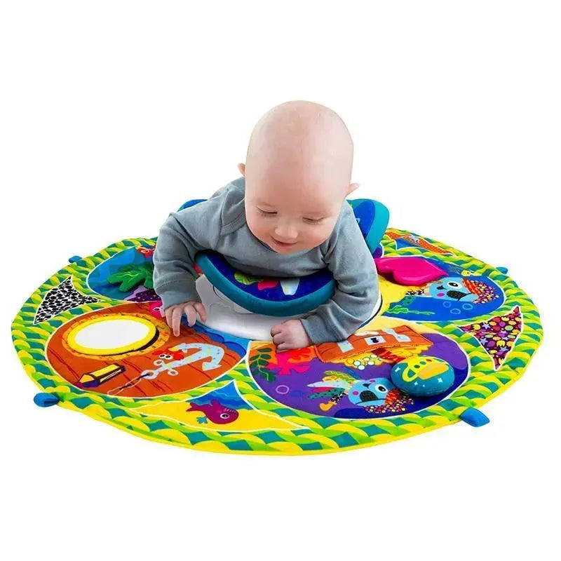 Tomy Lamaze Spin & Explore Gym (Tummy Time) - Captain Calamari Image 4