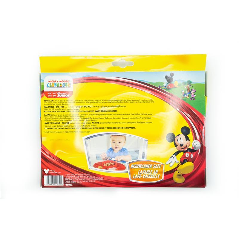 Tomy - Mickey Mouse 3Pc Mealtime Set Image 8