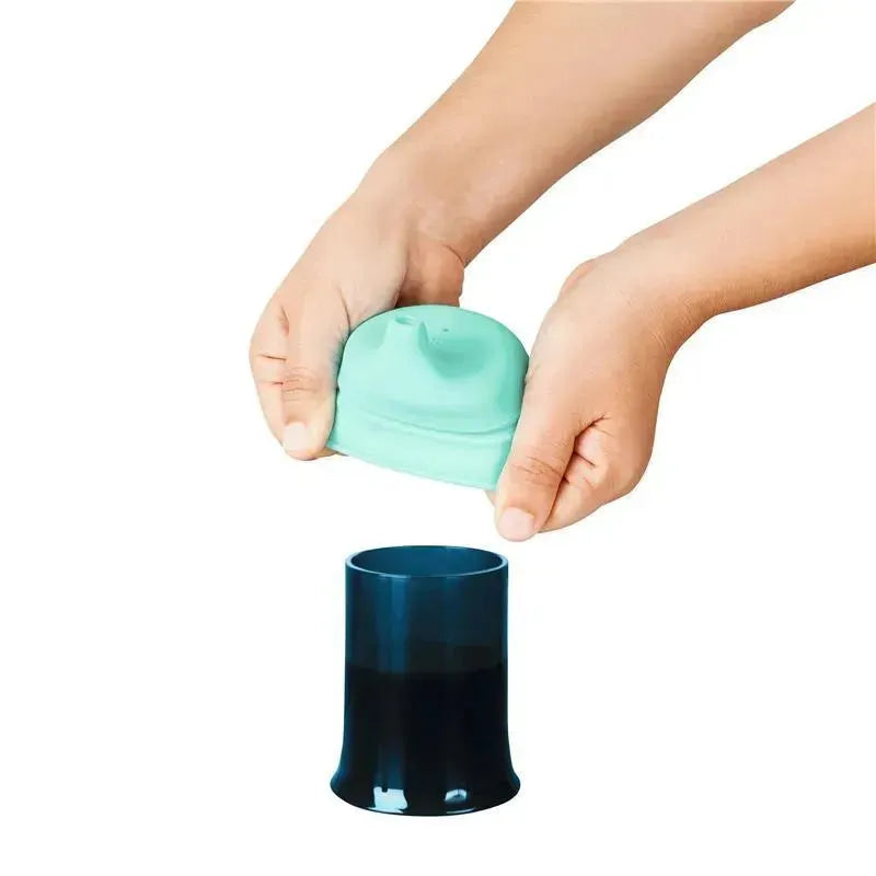 Tomy - Snug Spout Universal Silicone Sippy Lids & Cup Image 4