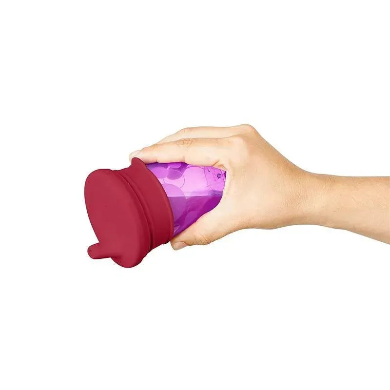 Tomy - Snug Universal Silicone Sippy Lids Pink Image 3