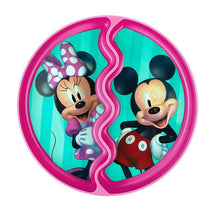 Tomy The First Years Suction Kids Plate Divide, Mickey/Minnie Image 1