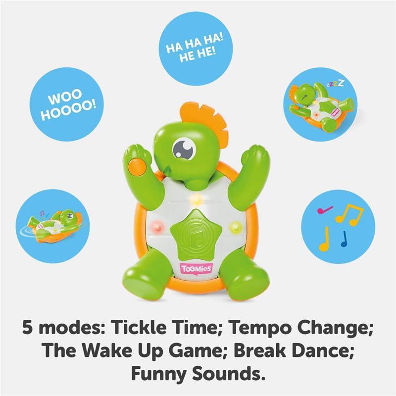 Tomy Toomies Sensory Toys, Tickle Time Turtle Image 7