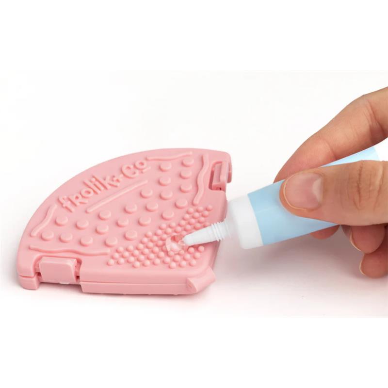 Toothi - Teether Clip, Dusty Rose Image 5