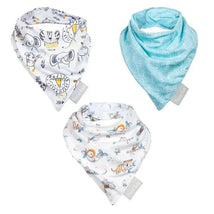 Trend Lab - Baby Safari 3 Pack Jersey Bandana Bib Set Image 1