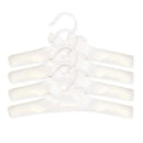 Trend Lab - Satin 4 Pack Hangers, White Image 1