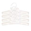 Trend Lab - Satin 4 Pack Hangers, White Image 1
