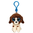 Ty - Clip, Muddles Brown White Dog Image 1
