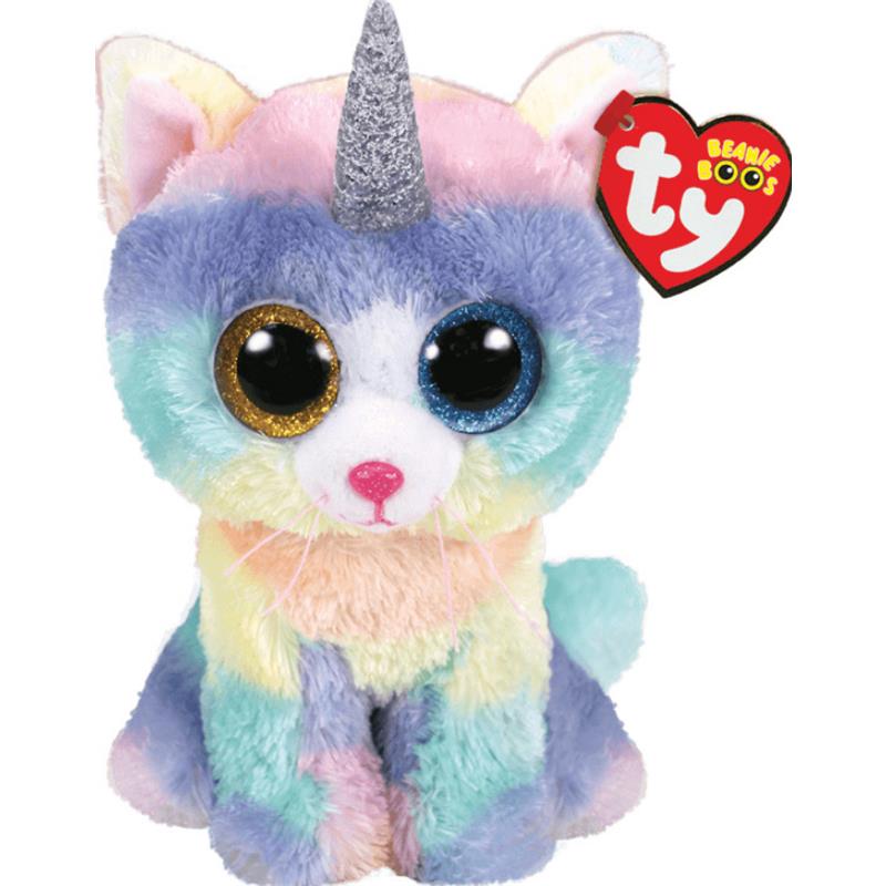 Ty - Heather Cat With Horn, Regular  Image 1