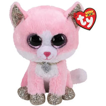 Ty - Plush, Fiona Pink Cat Image 1